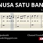 Partitur Not Angka Satu Nusa Satu Bangsa